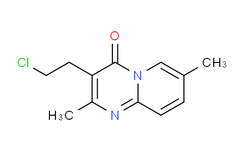 CAS No. 58837-31-3, 3-(2-Chloroethyl)-2,7-dimethyl-4H-pyrido[1,2-a]pyrimidin-4-one