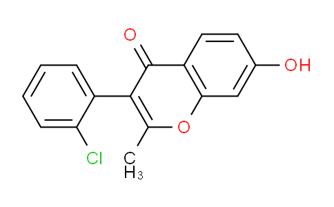 CAS No. 328019-68-7, 3-(2-Chlorophenyl)-7-hydroxy-2-methyl-4H-chromen-4-one