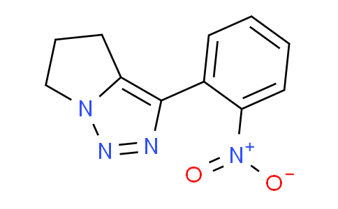 CAS No. 1923069-20-8, 3-(2-Nitrophenyl)-5,6-dihydro-4H-pyrrolo[1,2-c][1,2,3]triazole