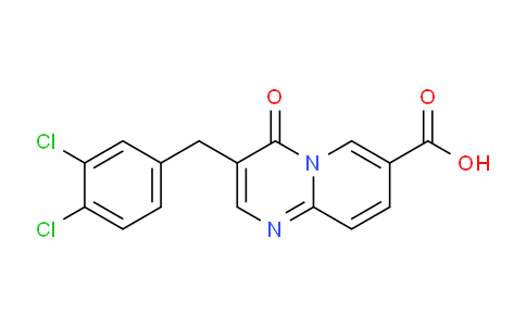 CAS No. 1089342-78-8, 3-(3,4-Dichlorobenzyl)-4-oxo-4H-pyrido[1,2-a]pyrimidine-7-carboxylic acid