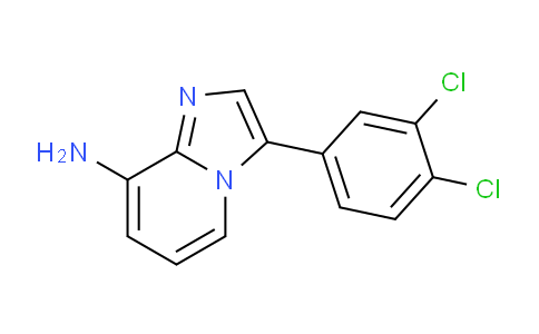 CAS No. 338415-23-9, 3-(3,4-Dichlorophenyl)imidazo[1,2-a]pyridin-8-amine