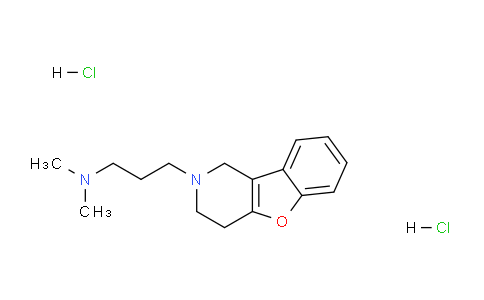 CAS No. 100347-67-9, 3-(3,4-Dihydrobenzofuro[3,2-c]pyridin-2(1H)-yl)-N,N-dimethylpropan-1-amine dihydrochloride