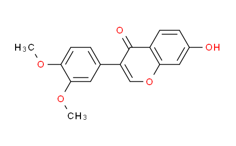 CAS No. 24160-14-3, 3-(3,4-Dimethoxyphenyl)-7-hydroxy-4H-chromen-4-one