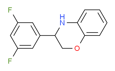 CAS No. 1707571-76-3, 3-(3,5-Difluorophenyl)-3,4-dihydro-2H-benzo[b][1,4]oxazine