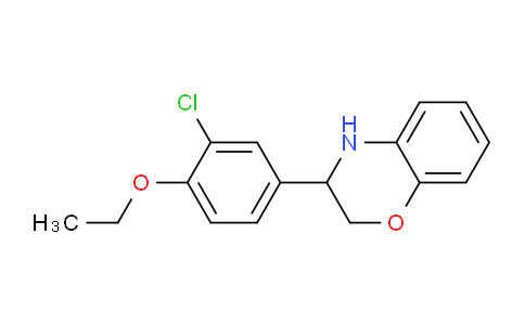 CAS No. 1708178-83-9, 3-(3-Chloro-4-ethoxyphenyl)-3,4-dihydro-2H-benzo[b][1,4]oxazine