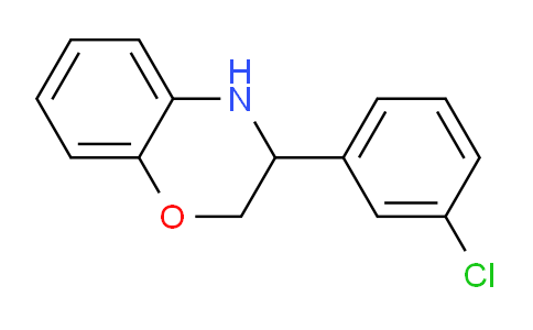 CAS No. 1710834-01-7, 3-(3-Chlorophenyl)-3,4-dihydro-2H-benzo[b][1,4]oxazine