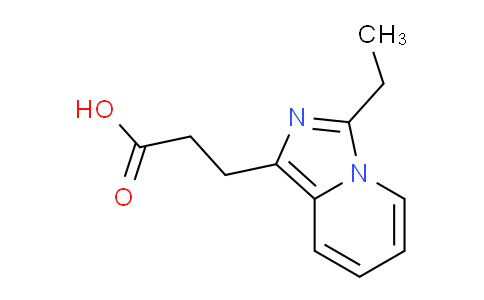 CAS No. 1017365-52-4, 3-(3-Ethylimidazo[1,5-a]pyridin-1-yl)propanoic acid