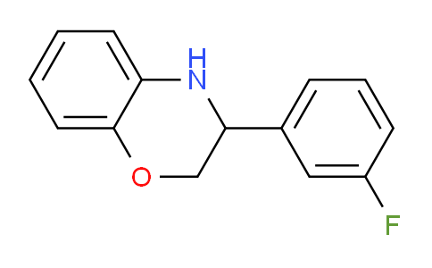 CAS No. 1710293-23-4, 3-(3-Fluorophenyl)-3,4-dihydro-2H-benzo[b][1,4]oxazine
