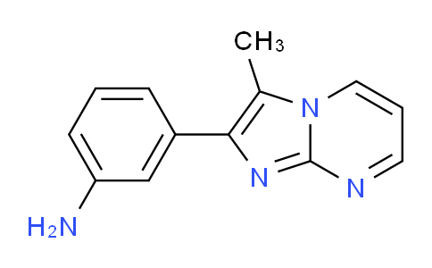 CAS No. 1706454-33-2, 3-(3-Methylimidazo[1,2-a]pyrimidin-2-yl)aniline