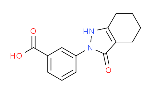 CAS No. 885949-86-0, 3-(3-Oxo-4,5,6,7-tetrahydro-1H-indazol-2(3H)-yl)benzoic acid