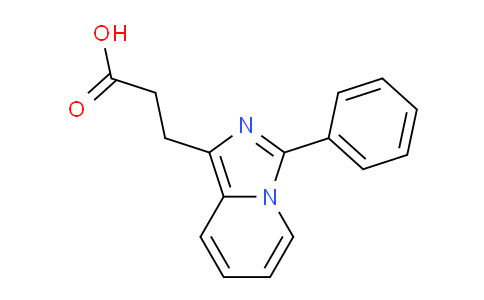 CAS No. 1017365-65-9, 3-(3-Phenylimidazo[1,5-a]pyridin-1-yl)propanoic acid