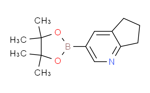 CAS No. 2223033-00-7, 3-(4,4,5,5-Tetramethyl-1,3,2-dioxaborolan-2-yl)-6,7-dihydro-5H-cyclopenta[b]pyridine