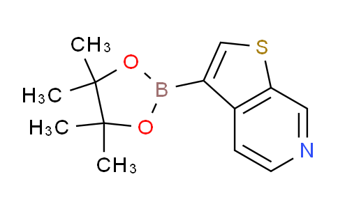 CAS No. 1326713-87-4, 3-(4,4,5,5-Tetramethyl-1,3,2-dioxaborolan-2-yl)thieno[2,3-c]pyridine