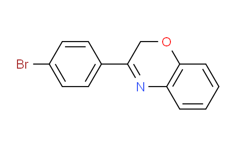 CAS No. 61821-71-4, 3-(4-Bromophenyl)-2H-benzo[b][1,4]oxazine
