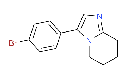 CAS No. 325767-16-6, 3-(4-Bromophenyl)-5,6,7,8-tetrahydroimidazo[1,2-a]pyridine