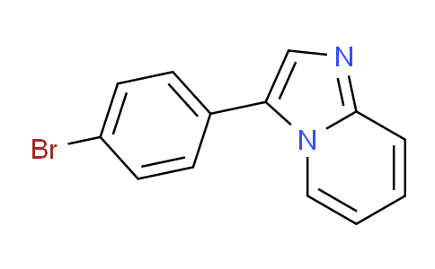 CAS No. 1338248-68-2, 3-(4-Bromophenyl)imidazo[1,2-a]pyridine