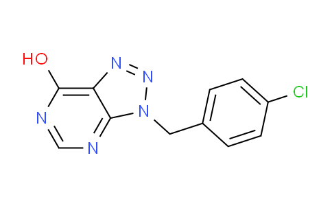 CAS No. 132269-53-5, 3-(4-Chlorobenzyl)-3H-[1,2,3]triazolo[4,5-d]pyrimidin-7-ol