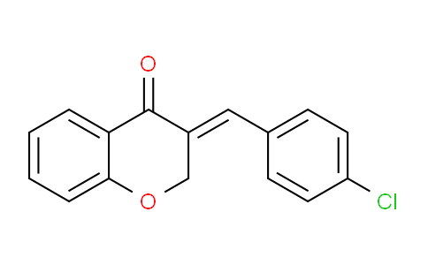 CAS No. 61661-20-9, 3-(4-Chlorobenzylidene)chroman-4-one