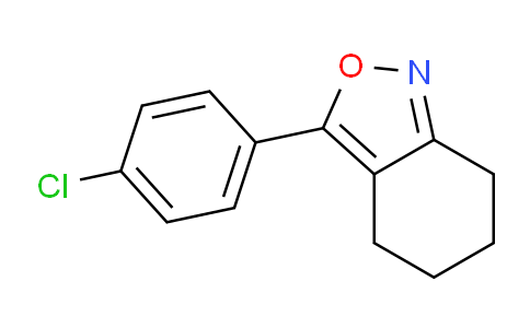 CAS No. 61054-28-2, 3-(4-Chlorophenyl)-4,5,6,7-tetrahydrobenzo[c]isoxazole