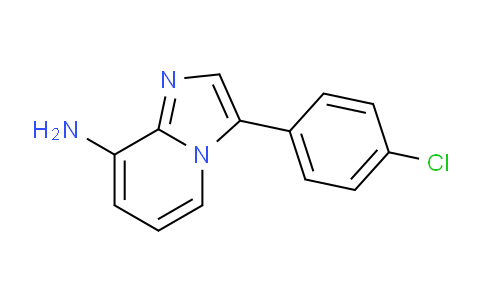 CAS No. 338415-10-4, 3-(4-Chlorophenyl)imidazo[1,2-a]pyridin-8-amine