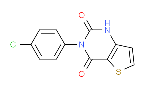 CAS No. 852854-16-1, 3-(4-Chlorophenyl)thieno[3,2-d]pyrimidine-2,4(1H,3H)-dione