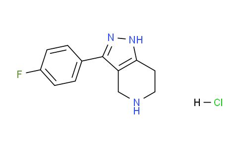 MC673922 | 733757-82-9 | 3-(4-Fluorophenyl)-4,5,6,7-tetrahydro-1H-pyrazolo[4,3-c]pyridine hydrochloride