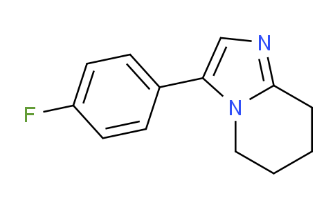CAS No. 313273-56-2, 3-(4-Fluorophenyl)-5,6,7,8-tetrahydroimidazo[1,2-a]pyridine