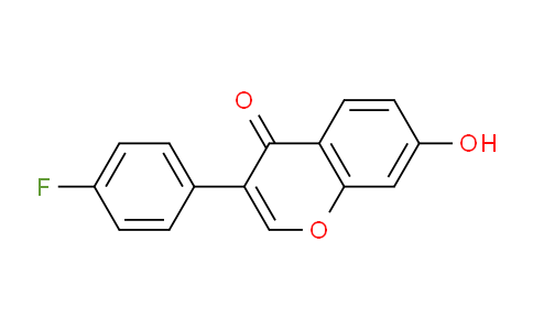 CAS No. 15584-10-8, 3-(4-Fluorophenyl)-7-hydroxy-4H-chromen-4-one
