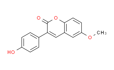 CAS No. 951989-73-4, 3-(4-Hydroxyphenyl)-6-methoxy-2H-chromen-2-one