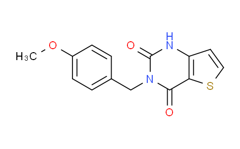 CAS No. 1223888-84-3, 3-(4-Methoxybenzyl)thieno[3,2-d]pyrimidine-2,4(1H,3H)-dione