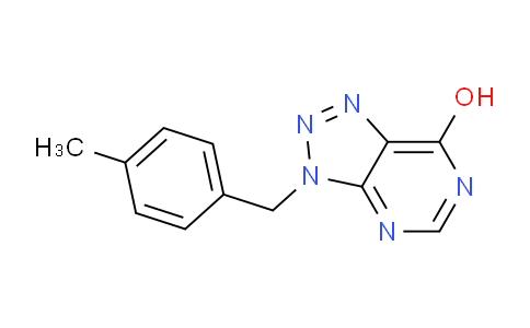 CAS No. 258356-16-0, 3-(4-Methylbenzyl)-3H-[1,2,3]triazolo[4,5-d]pyrimidin-7-ol