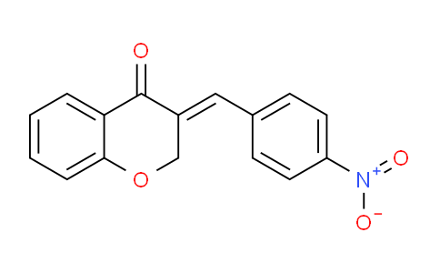CAS No. 61661-21-0, 3-(4-Nitrobenzylidene)chroman-4-one