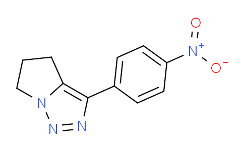 CAS No. 1445792-50-6, 3-(4-Nitrophenyl)-5,6-dihydro-4H-pyrrolo[1,2-c][1,2,3]triazole