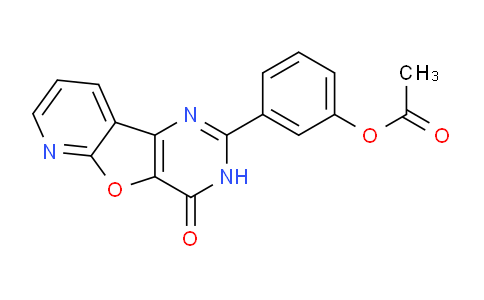 MC673967 | 371945-23-2 | 3-(4-Oxo-3,4-dihydropyrido[3',2':4,5]furo[3,2-d]pyrimidin-2-yl)phenyl acetate