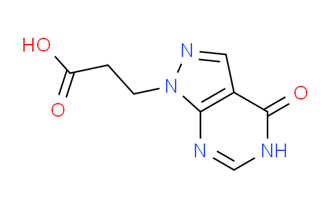 CAS No. 96096-10-5, 3-(4-Oxo-4,5-dihydro-1H-pyrazolo[3,4-d]pyrimidin-1-yl)propanoic acid