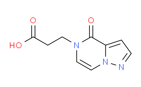 CAS No. 1566119-40-1, 3-(4-Oxopyrazolo[1,5-a]pyrazin-5(4H)-yl)propanoic acid