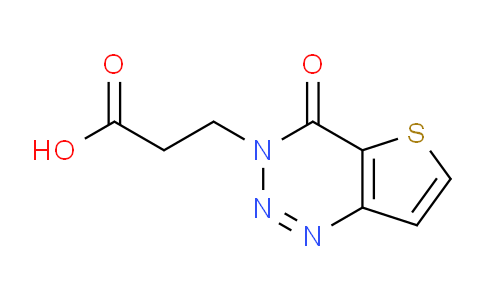 CAS No. 1707594-08-8, 3-(4-Oxothieno[3,2-d][1,2,3]triazin-3(4H)-yl)propanoic acid