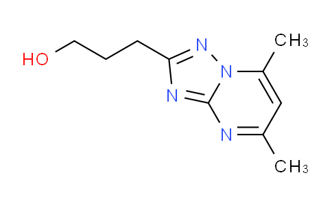 CAS No. 832737-20-9, 3-(5,7-Dimethyl-[1,2,4]triazolo[1,5-a]pyrimidin-2-yl)propan-1-ol