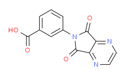 CAS No. 404381-55-1, 3-(5,7-Dioxo-5H-pyrrolo[3,4-b]pyrazin-6(7H)-yl)benzoic acid