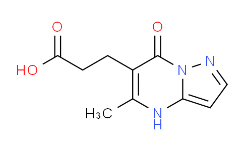 CAS No. 1158240-94-8, 3-(5-Methyl-7-oxo-4,7-dihydropyrazolo[1,5-a]pyrimidin-6-yl)propanoic acid