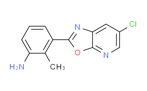 CAS No. 1354778-23-6, 3-(6-Chlorooxazolo[5,4-b]pyridin-2-yl)-2-methylaniline