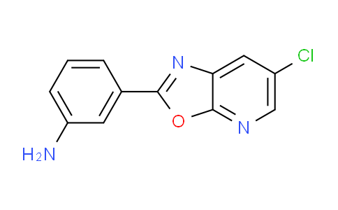 CAS No. 1354761-24-2, 3-(6-Chlorooxazolo[5,4-b]pyridin-2-yl)aniline