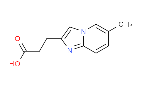 CAS No. 924710-25-8, 3-(6-Methylimidazo[1,2-a]pyridin-2-yl)propanoic acid