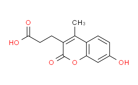 CAS No. 5852-06-2, 3-(7-Hydroxy-4-methyl-2-oxo-2H-chromen-3-yl)propanoic acid