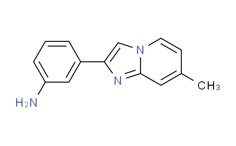 CAS No. 54970-98-8, 3-(7-Methylimidazo[1,2-a]pyridin-2-yl)aniline