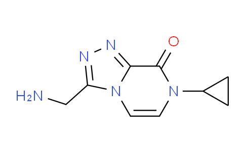 CAS No. 1710845-76-3, 3-(Aminomethyl)-7-cyclopropyl-[1,2,4]triazolo[4,3-a]pyrazin-8(7H)-one
