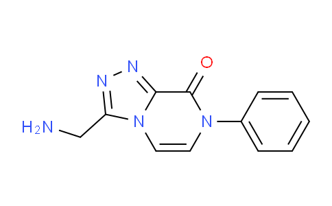 CAS No. 1707372-63-1, 3-(Aminomethyl)-7-phenyl-[1,2,4]triazolo[4,3-a]pyrazin-8(7H)-one