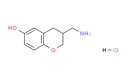 CAS No. 1923069-38-8, 3-(Aminomethyl)chroman-6-ol hydrochloride