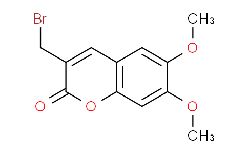 CAS No. 133932-21-5, 3-(Bromomethyl)-6,7-dimethoxy-2H-chromen-2-one