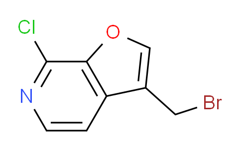 CAS No. 183208-46-0, 3-(Bromomethyl)-7-chlorofuro[2,3-c]pyridine